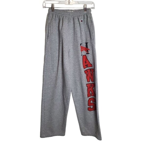 Champion Small Atlanta Hawks Straight Leg Sweatpants NBA High rise Sporty Gym - Picture 1 of 6